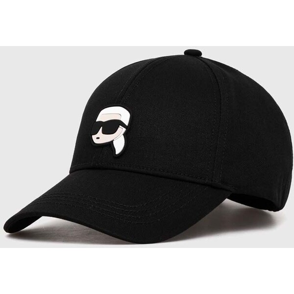 Karl Lagerfeld czapka z daszkiem bawełniana 240W3430