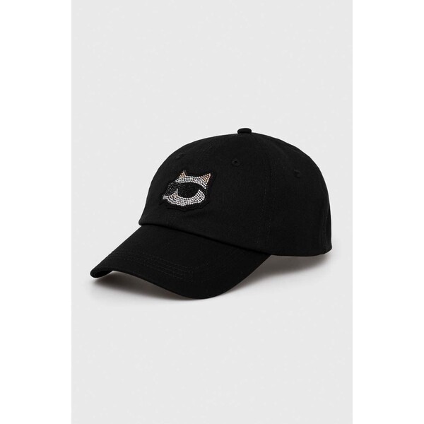 Karl Lagerfeld czapka z daszkiem bawełniana 236W3403