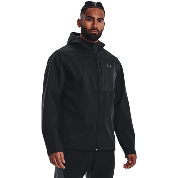 Męska kurtka treningowa UNDER ARMOUR UA CGI Shield 2.0 Hooded - czarna