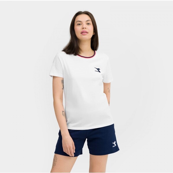 DIADORA Damski t-shirt z nadrukiem Diadora T-shirt SS Tweener - biały