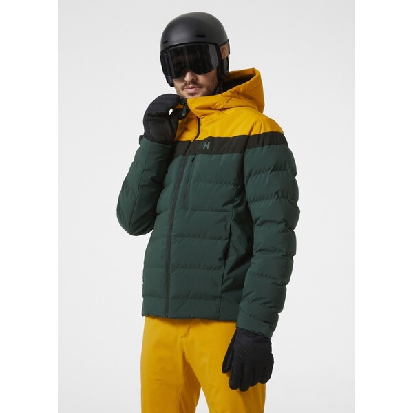 Męska kurtka narciarska HELLY HANSEN BOSSANOVA PUFFY JACKET - zielona