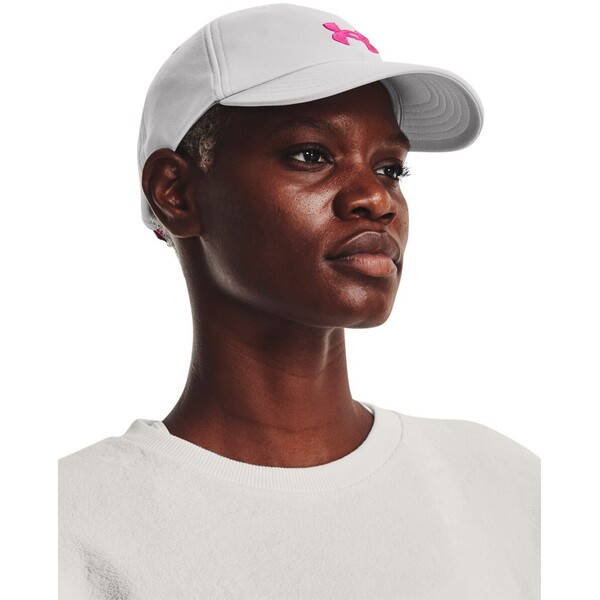 UNDER ARMOUR Damska czapka z daszkiem Under Armour Women's UA Blitzing Adj - biała