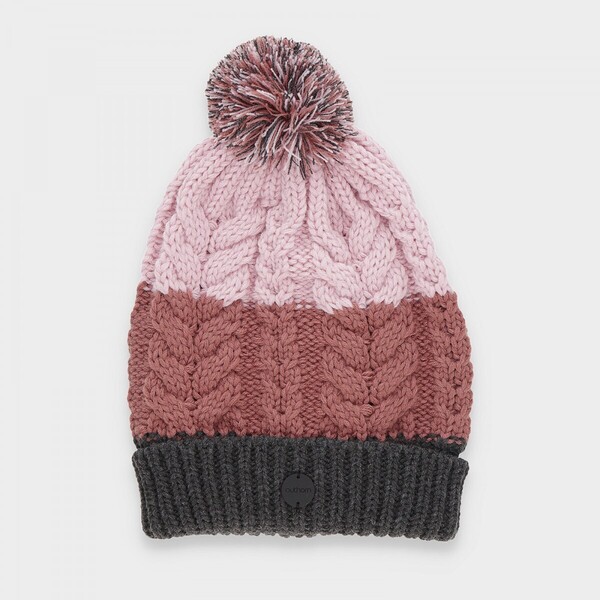 Outhorn Damska czapka zimowa OUTHORN CAD609 - różowa