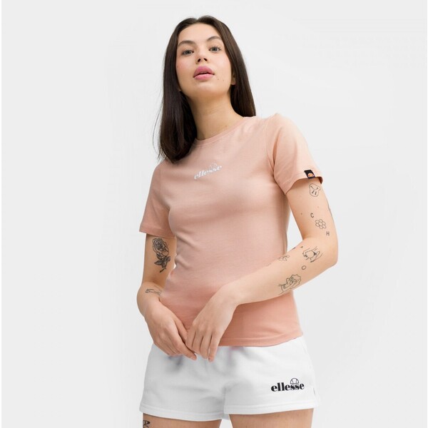 ELLESSE Damski t-shirt z nadrukiem Ellesse Beckana - różowy