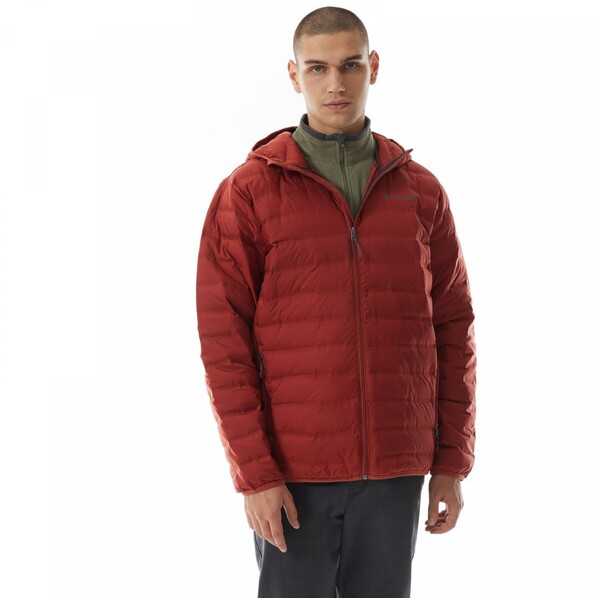 Męska kurtka puchowa pikowana COLUMBIA Grand Trek Down Jacket - czerwona