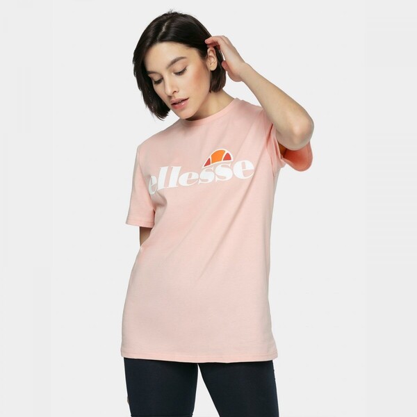 T-shirt damski ELLESSE ALBANY - różowy