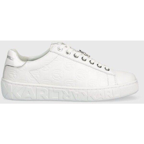 Karl Lagerfeld sneakersy skórzane KUPSOLE III KC KL61023F.011