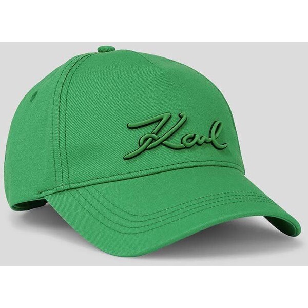 Karl Lagerfeld czapka z daszkiem bawełniana 235W3417