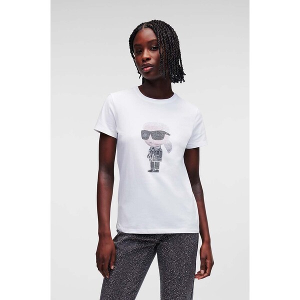 Karl Lagerfeld t-shirt bawełniany 230W1770