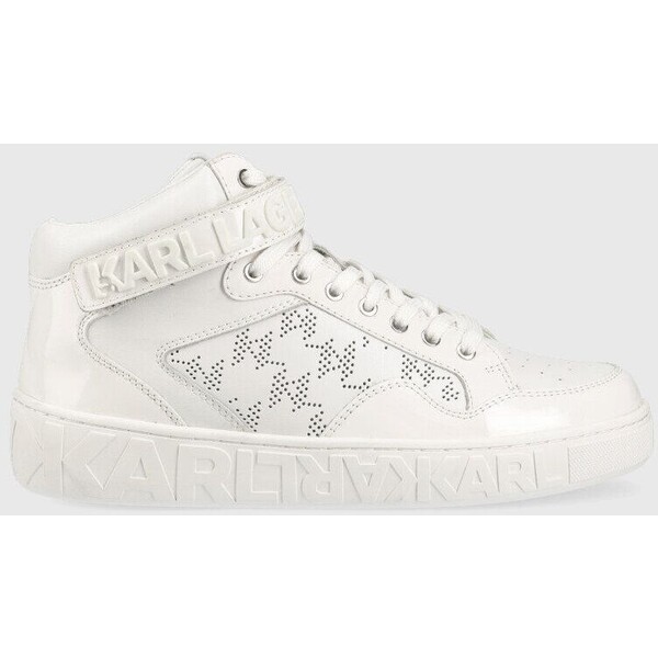 Karl Lagerfeld sneakersy skórzane KUPSOLE III KL61056.011
