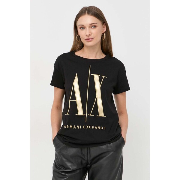 Armani Exchange t-shirt bawełniany 8NYTMX.YJG3Z.NOS