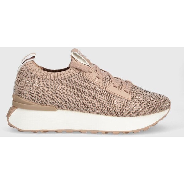 Guess sneakersy LAURINE FL7LAU.FAM12.NUDE