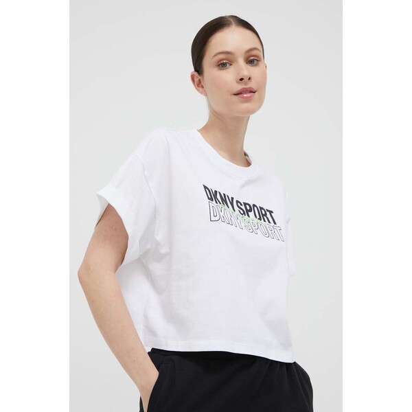 DKNY Dkny t-shirt bawełniany DP3T9313