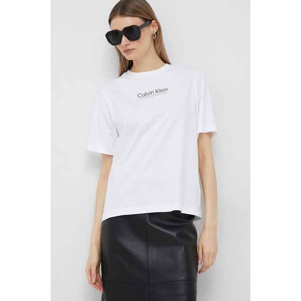 Calvin Klein t-shirt bawełniany K20K204996.PPYX