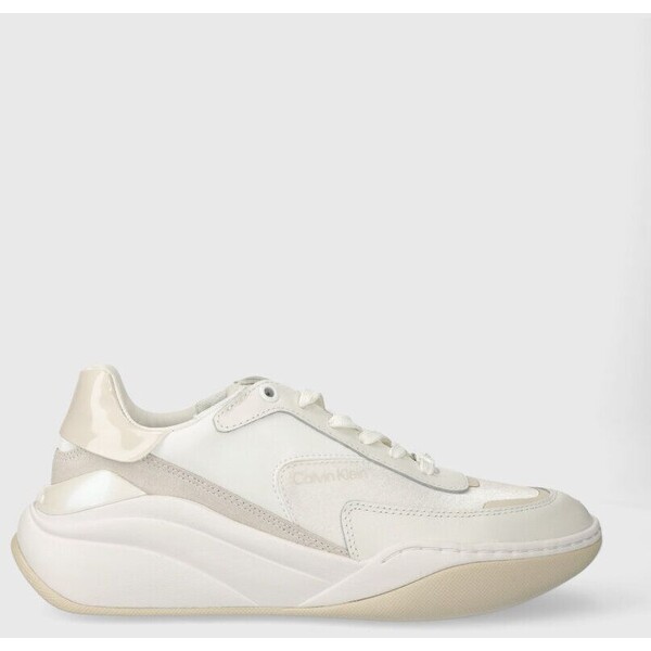 Calvin Klein sneakersy CLOUD WEDGE LACE UP-PEARLIZED HW0HW02040