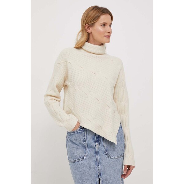 Calvin Klein sweter z domieszką wełny K20K206016