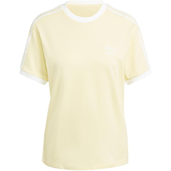 Koszulka damska adidas Originals 3-Stripes żółta IB7412