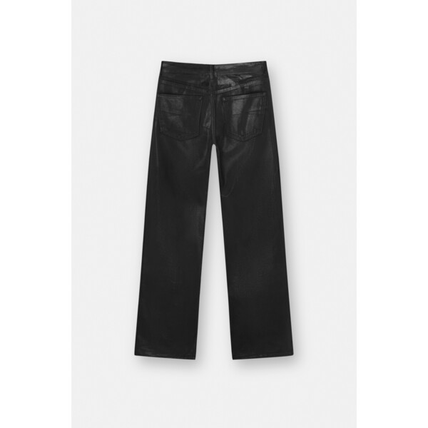 Pull&Bear Proste spodnie woskowane 3685/403