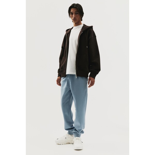 H&M Spodnie dresowe Regular Fit 2-pak - - ON 0970816015 Jasnoniebieski/Beżowy