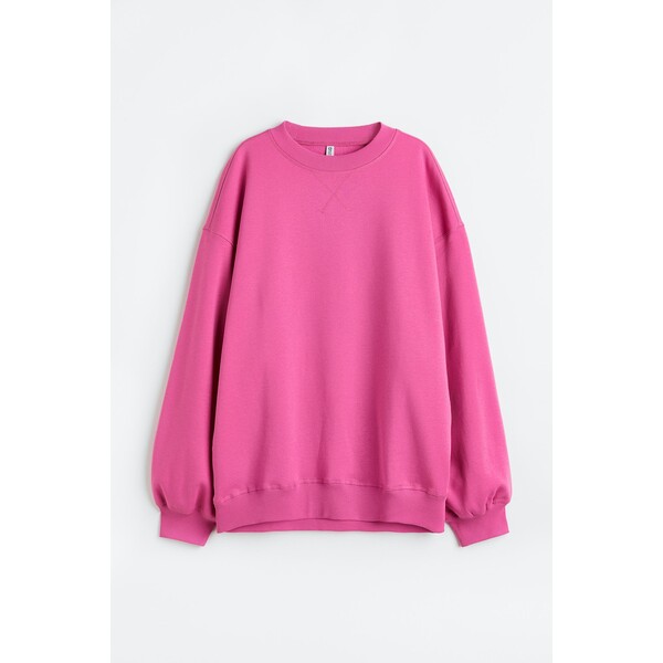 H&M Bluza oversize - 0994088008 Różowy