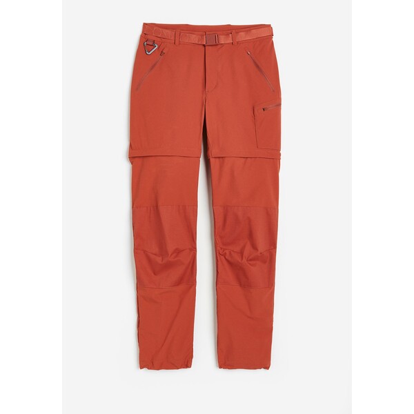 H&M Wodoodporne spodnie trekkingowe - 1123787001 Ceglastoczerwony