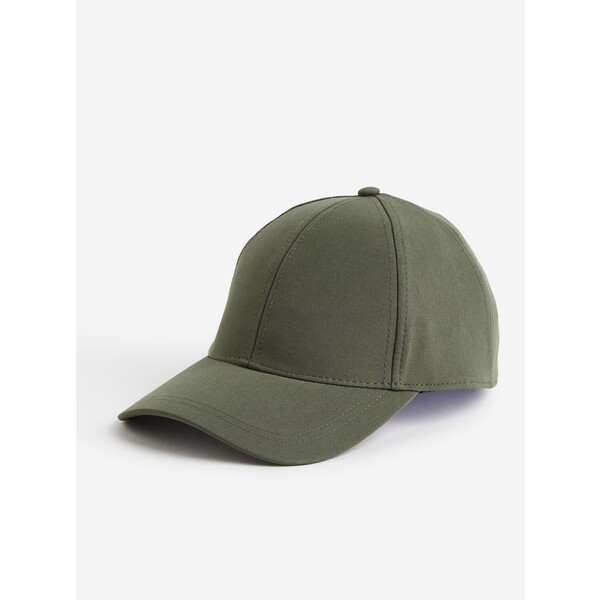 H&M Przeciwdeszczowa czapka z daszkiem - - ON 1123567005 Ciemna zieleń khaki