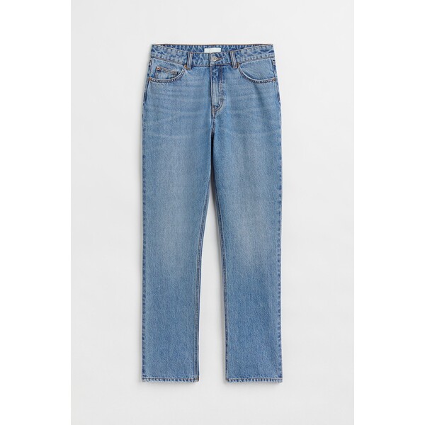 H&M Slim High Jeans - 1012259001 Niebieski denim