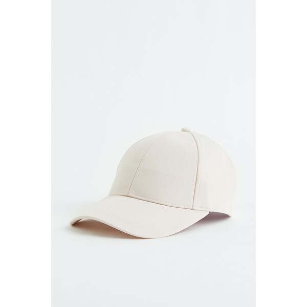 H&M Przeciwdeszczowa czapka z daszkiem - -ONA 1118402004 Jasnobeżowy