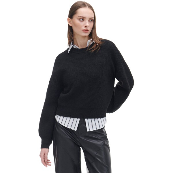 Cropp Czarny sweter 4351Y-99X