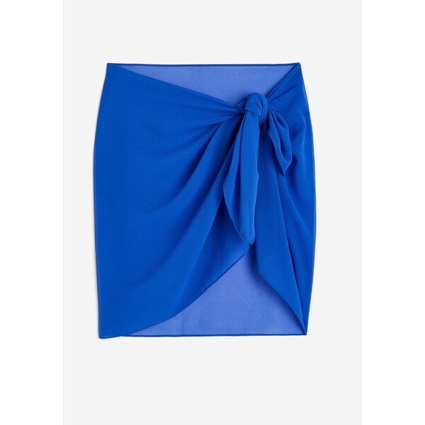 H&M Krótki sarong - 1148796005 Jaskrawoniebieski