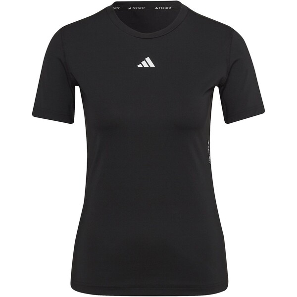 Koszulka damska adidas TECHFIT TRAINING czarna HN9075