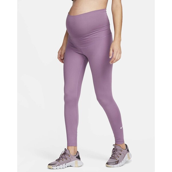 Ciążowe legginsy damskie z wysokim stanem Nike One (M) DH1587-536