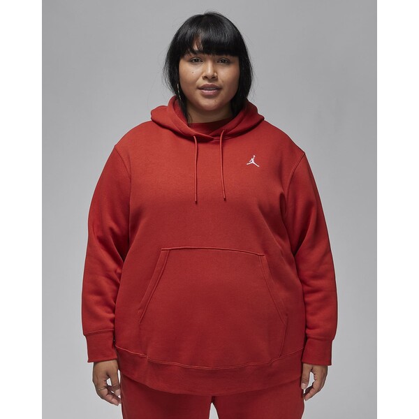 Nike Damska bluza z kapturem (duże rozmiary) Jordan Brooklyn Fleece FN4490-615