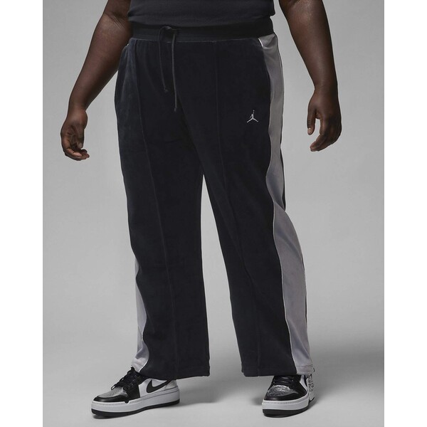 Nike Damskie spodnie welurowe (duże rozmiary) Jordan Flight DV1406-010