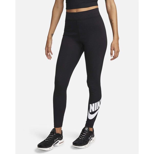 Damskie legginsy z wysokim stanem i grafiką Nike Sportswear Classics DV7791-010