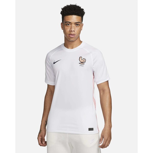 Męska koszulka piłkarska Nike Dri-FIT FFF Stadium 2022 (wersja wyjazdowa) CV5740-100
