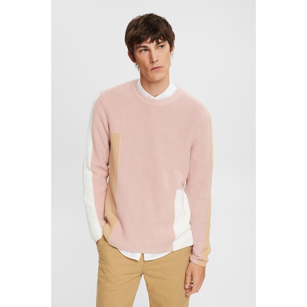 Esprit Dzianinowy sweter w kolorowe pasy 082EO2I304_685