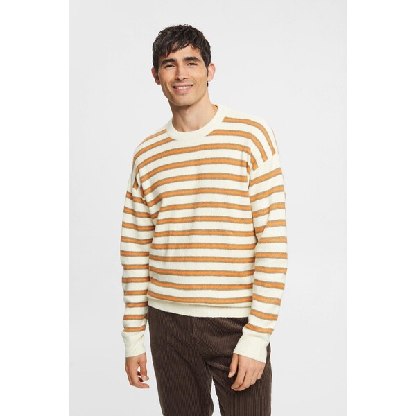 Esprit Dzianinowy sweter w paski 102EE2I309_055
