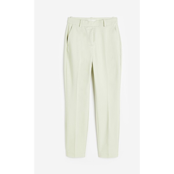 H&M Spodnie cygaretki - 0751471087 Jasnozielony