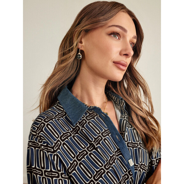 Taranko Delikatne zielone kolczyki R3KL060