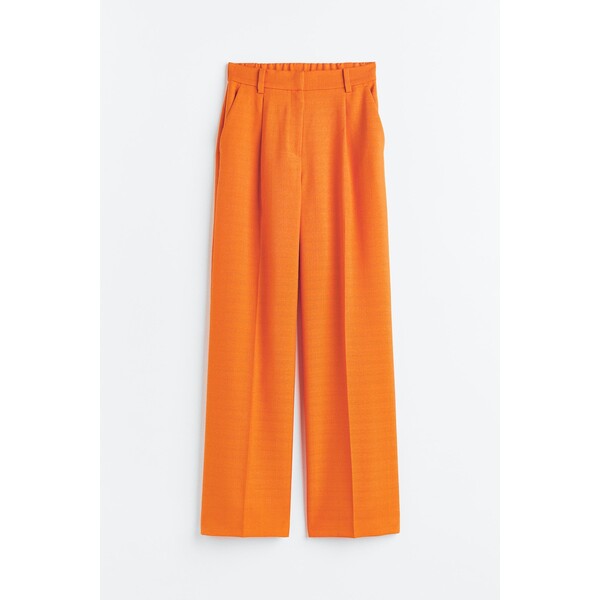 H&M Eleganckie spodnie - 1096238014 Pomarańczowy