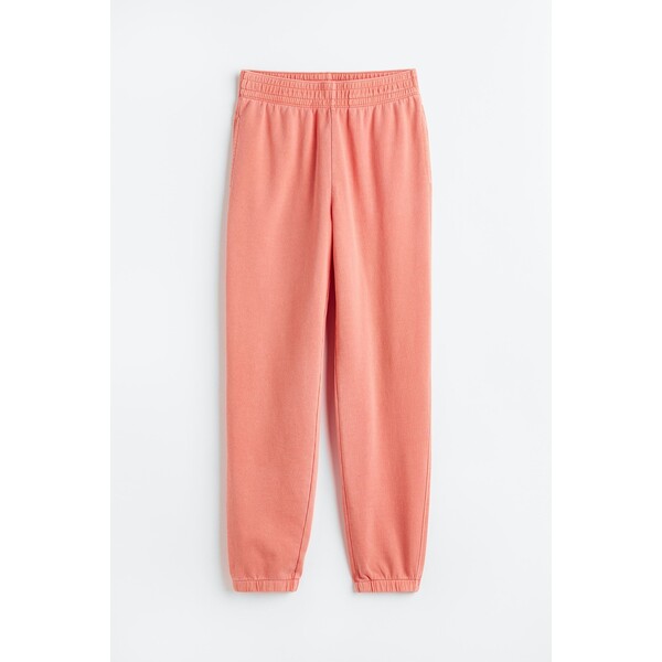 H&M Spodnie dresowe - 1129802001 Pomarańczowy