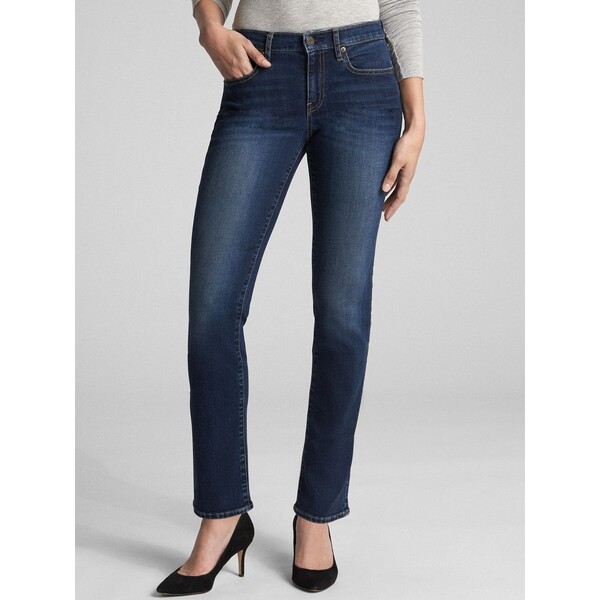 GAP Jeansy classic straight mid rise 375822-00
