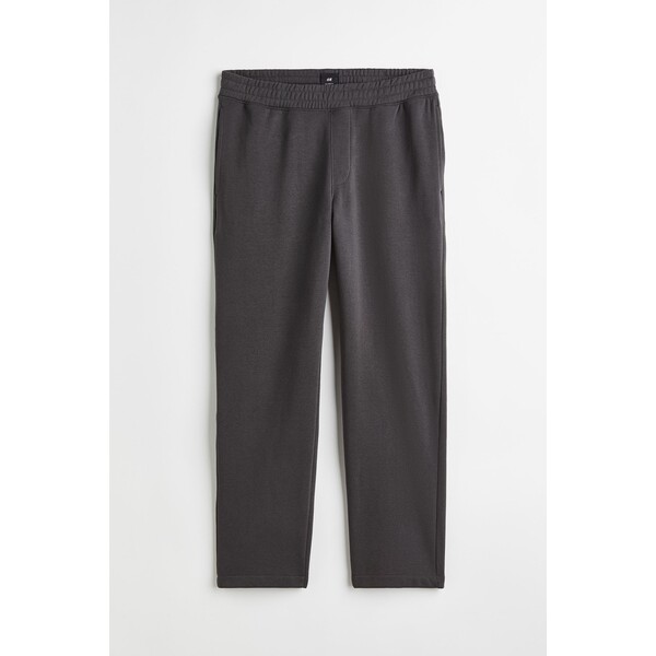 H&M Spodnie dresowe Relaxed Fit - - ON 1116007001 Ciemnoszary