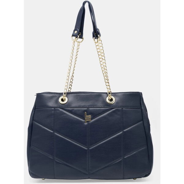 LONDON FOG Torebka eko skóra - Granatowy 2230028016006