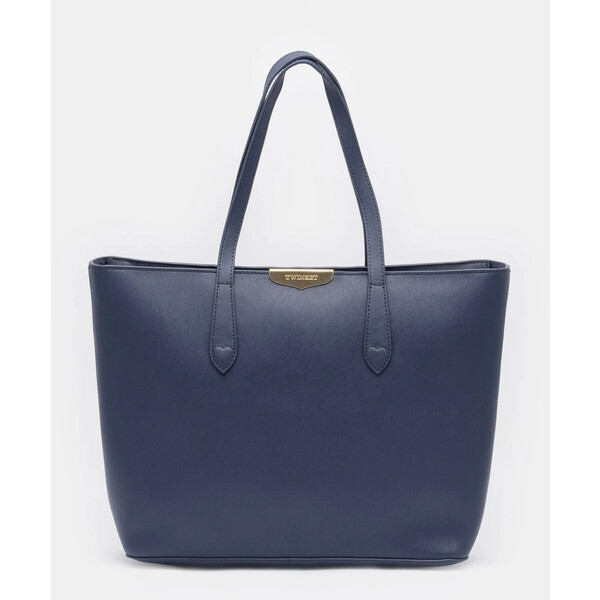 TWINSET Torebka eko skóra - Granatowy 2230016672993