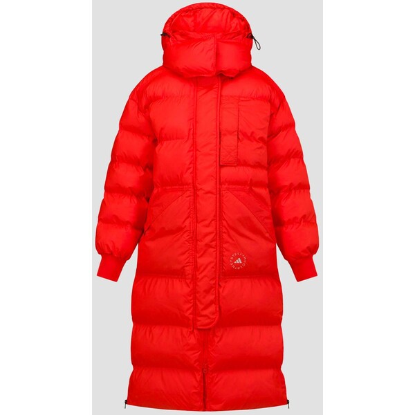 Czerwony płaszcz damski Adidas by Stella McCartney Puffa ib5099-ar ib5099-ar