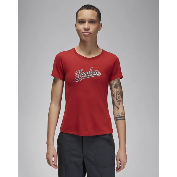 Nike T-shirt damski o dopasowanym kroju Jordan FN5389-615