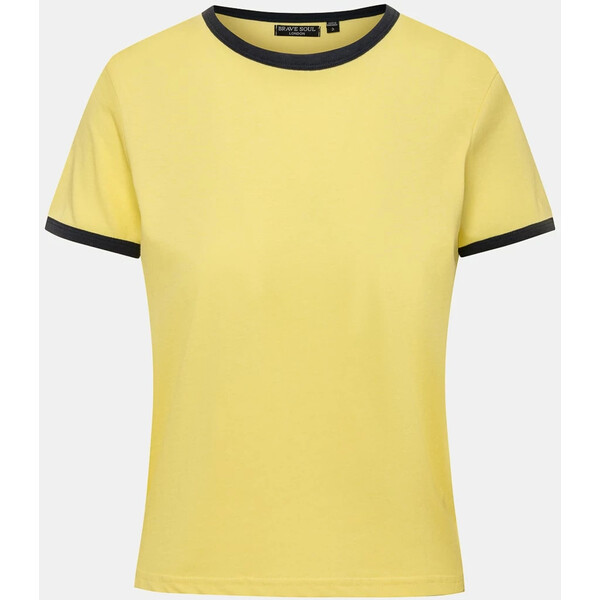 BRAVE SOUL T-shirt - Żółty 2230021107527
