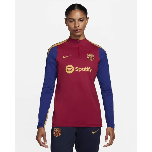 Damska treningowa koszulka piłkarska Nike Dri-FIT FC Barcelona Strike FJ5411-621